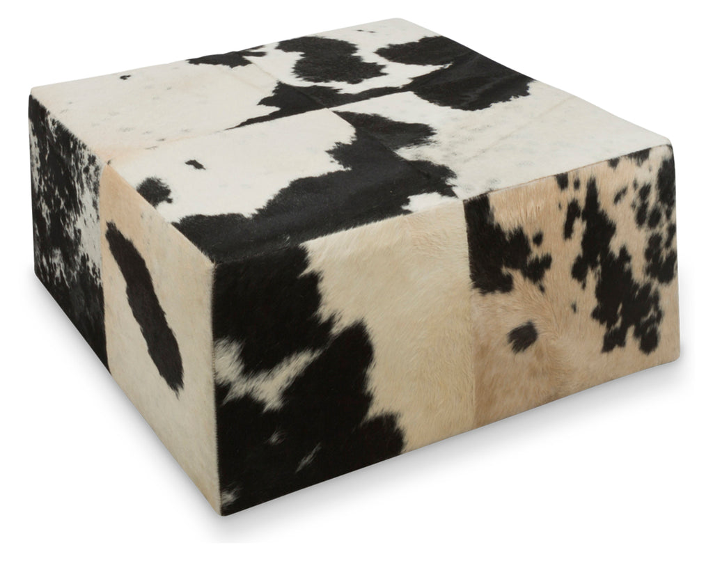 Cowhide Coffee Table Ottoman Interiors Online