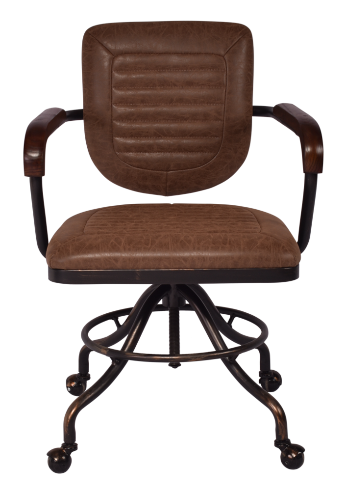 Martin Desk Chair Vintage Brown Interiors Online