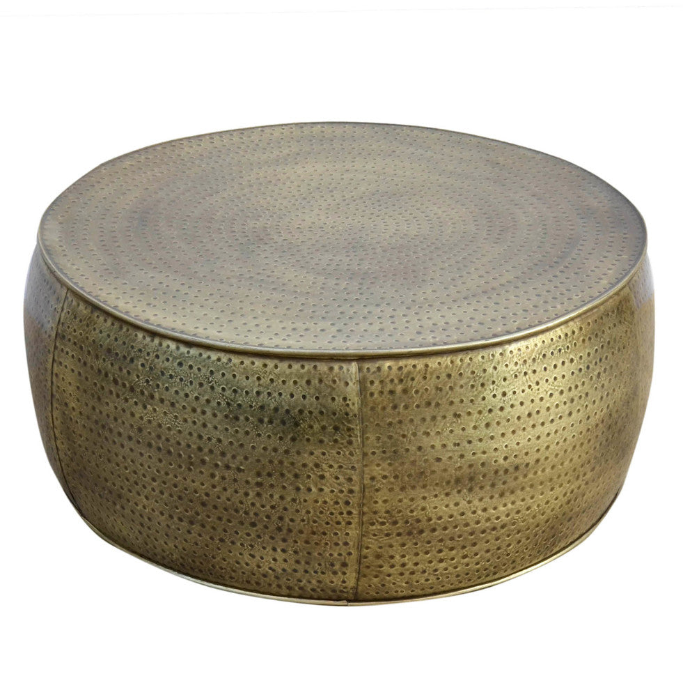 Kumar Hammered Coffee Table Interiors Online