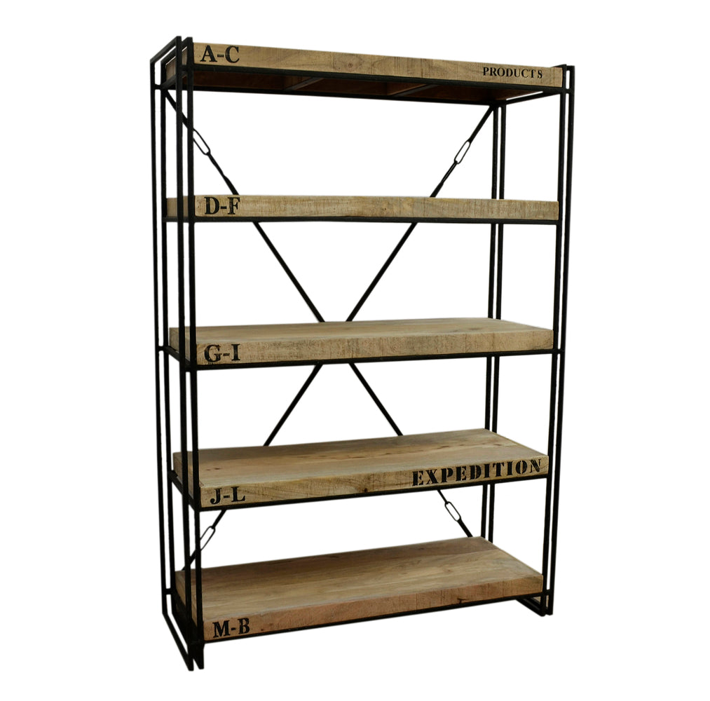 Industrial Expedition Bookcase Interiors Online