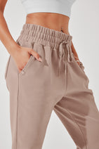Ooey Gooey Sweatpant - Soft Beige Nav Image 2
