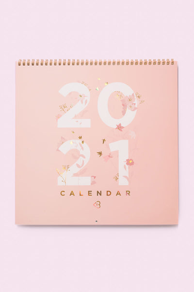 popflex activewear pink calendar 2021