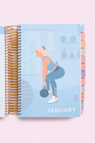 January fit planner