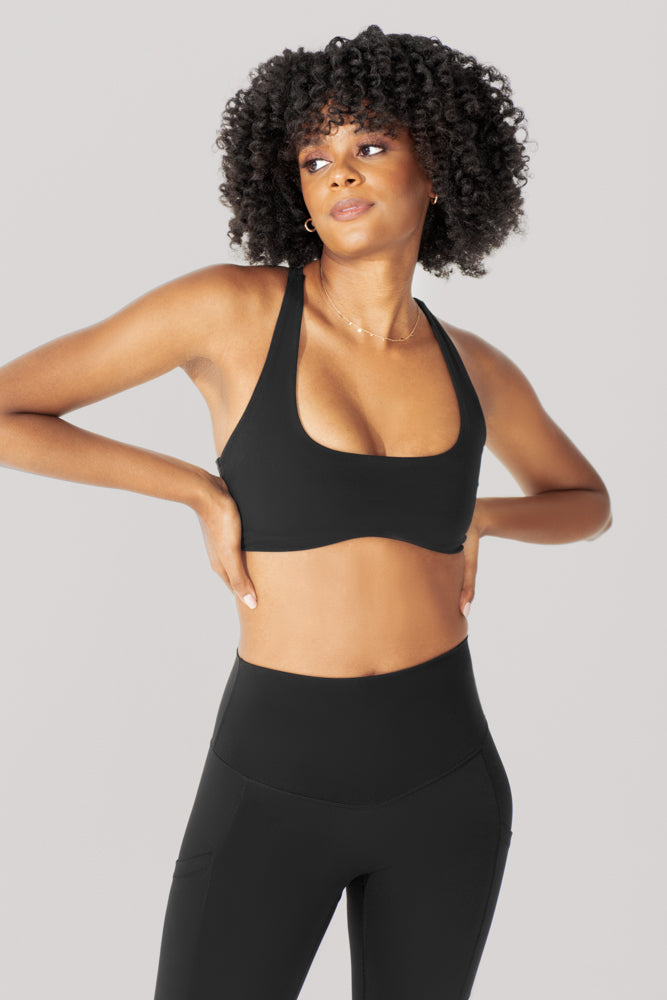 Madison Legging (Black)  Perfect sports bra, Black sports bra, Sports bra