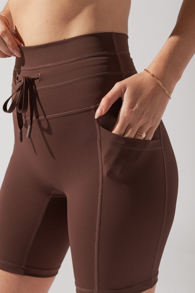 Cargo Leggings with Pockets (Pet Hair Resistant) - French Roast – POPFLEX®