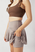 Crisscross Hourglass® Twirl Skort - Rose Grey Nav Image 7