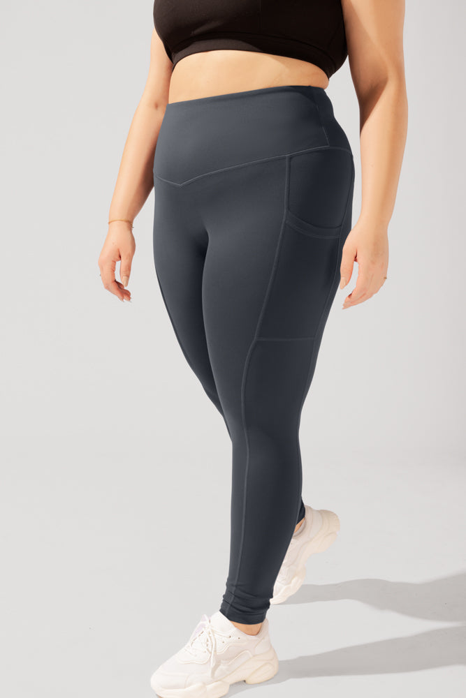 Supersculpt™ Legging with Pockets - Smoky Grey – POPFLEX®