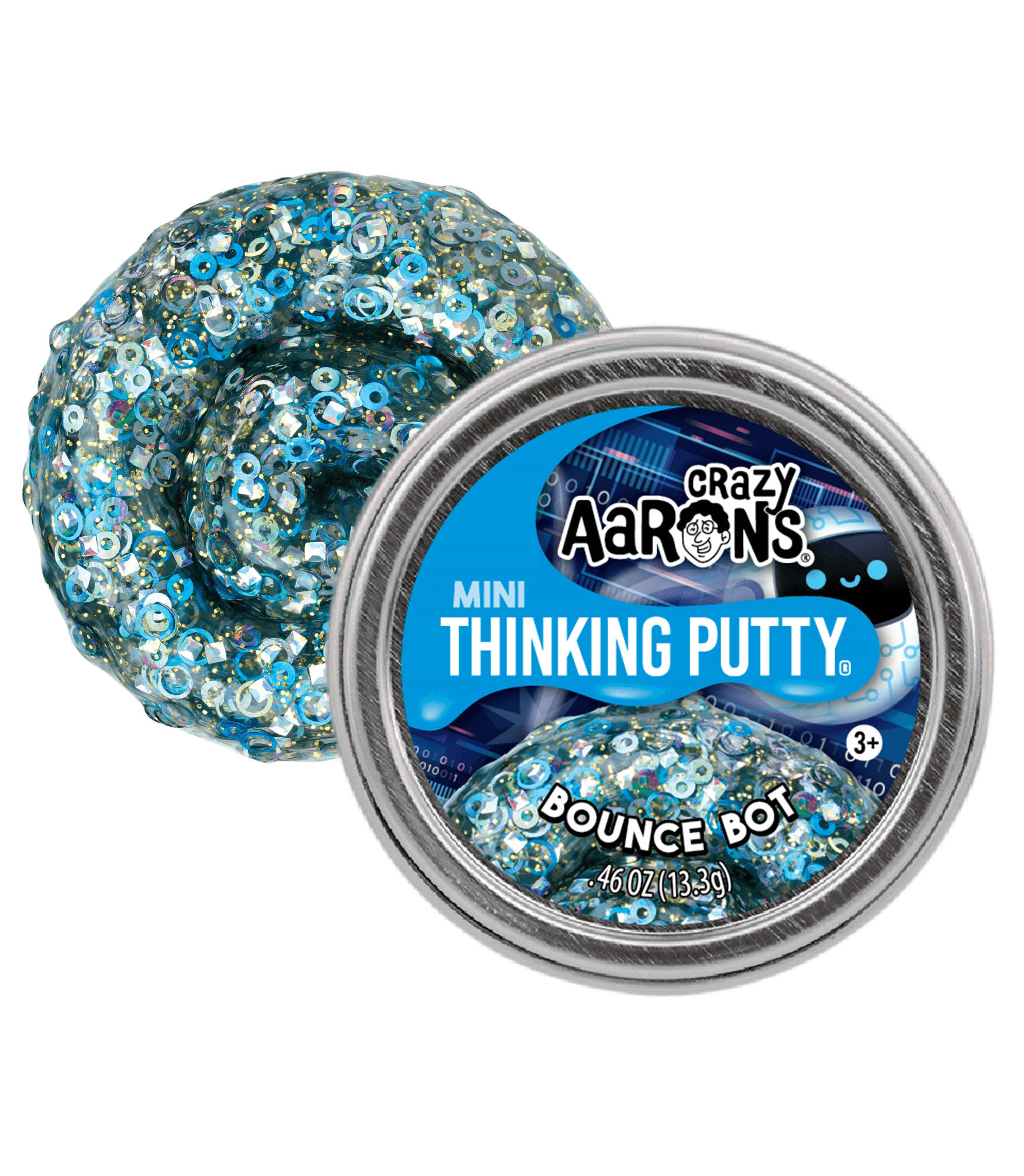 Liquid Glass Crystal Clear Thinking Putty – Treehouse Toys