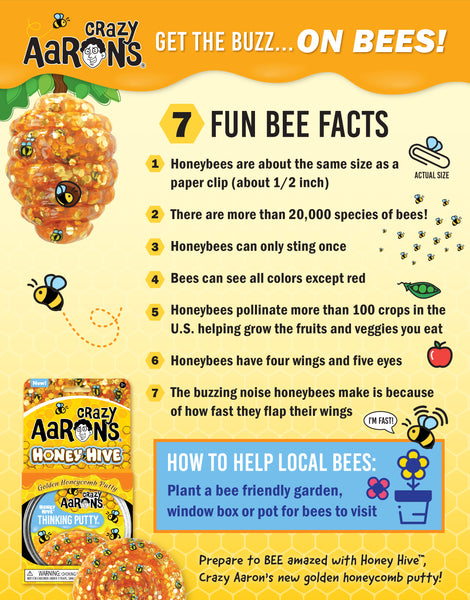7 Fun Bee Facts with Honey Hive