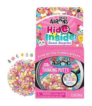 Crazy Aaron's Hide Inside Arcade Adventure - 3.5 Thinking Putty Tin