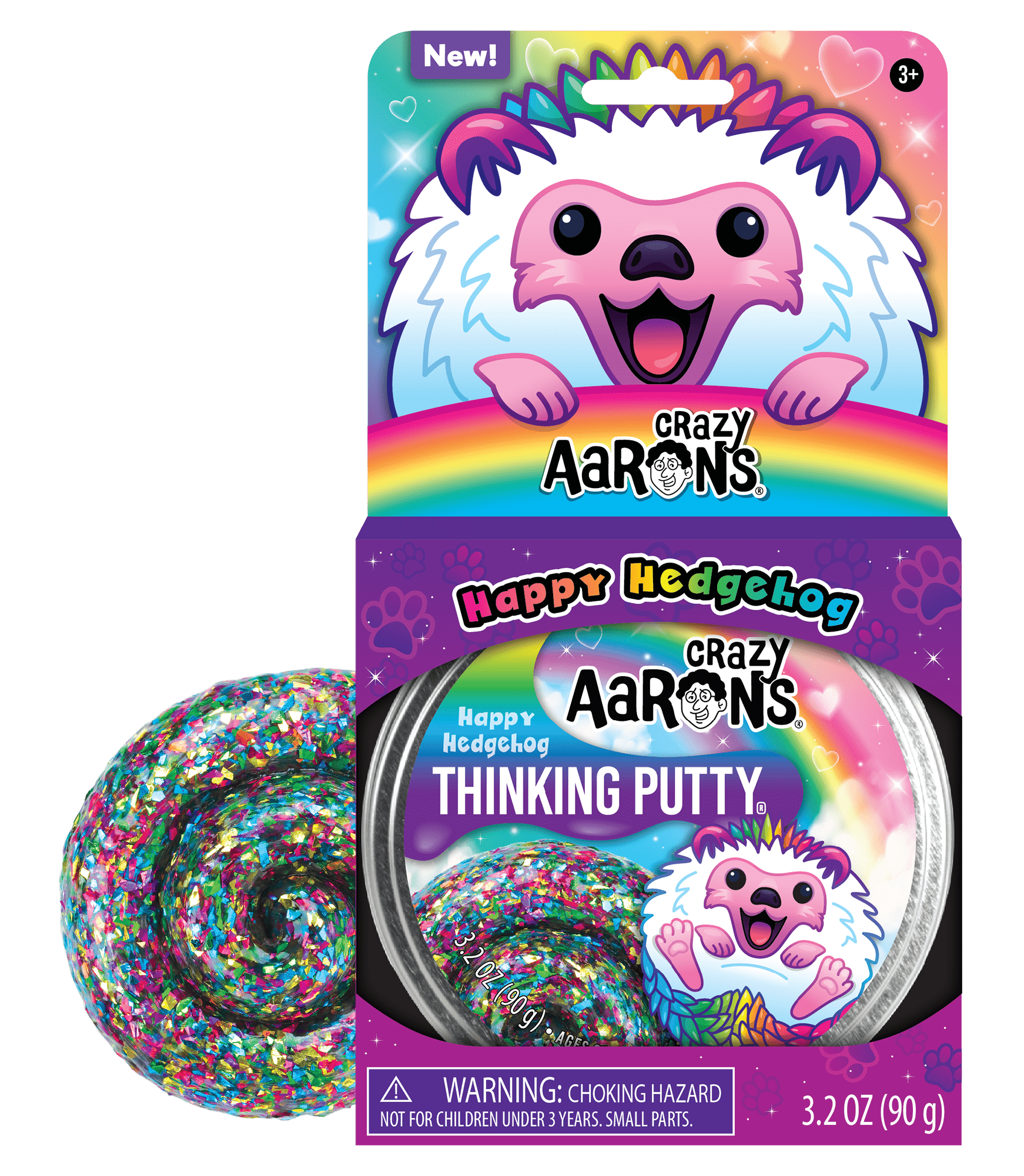 Happy Hedgehog | Putty Pets - Crazy Aarons product image