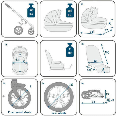 roan bass stroller