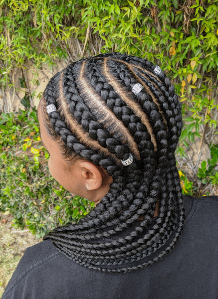 Feed In Braids hairstyle