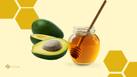 Image of honey and avocado