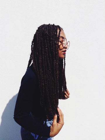 box braids curls understood