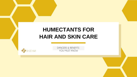 Blog banner that states "Humectants for Hair & Skin Care: Benefits & Dangers"