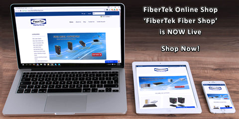 FiberTek online shop launched banner