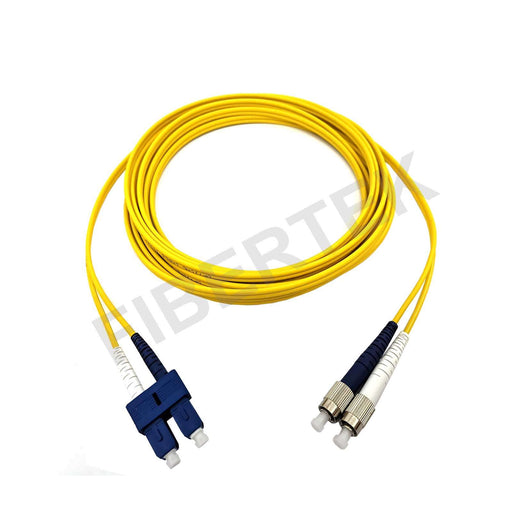 ST to ST UPC OM1 Duplex MM 2mm Fiber Optic Cable – ProXtend