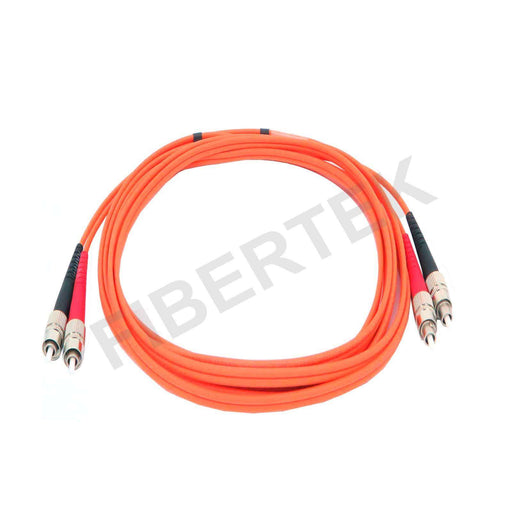 ST to ST UPC OM1 Duplex MM 2mm Fiber Optic Cable – ProXtend