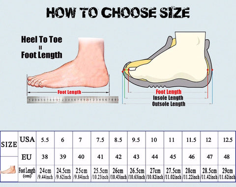 29 cm foot shoe size