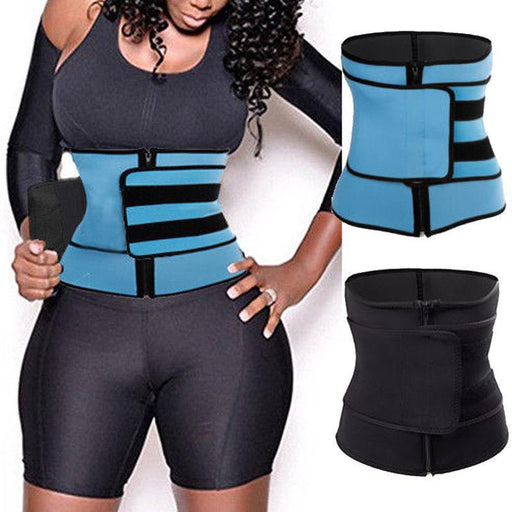 Women's Slim Body Trainer Tummy Waist Shaper Sweat Belt Shapewear  -  GeraldBlack.com