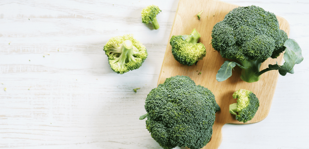 Broccoli for clear skin Evolve Organic Beauty