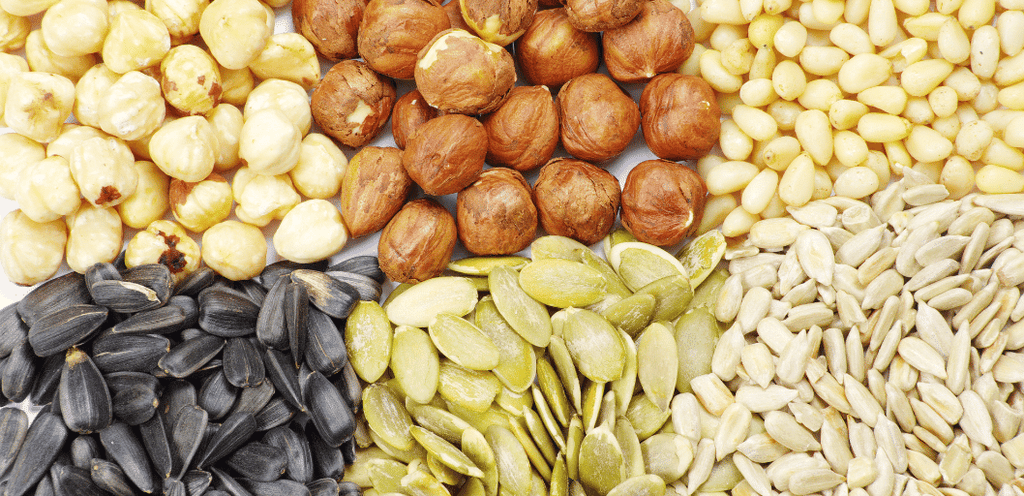 Nuts and seeds for clear skin Evolve Organic Beauty