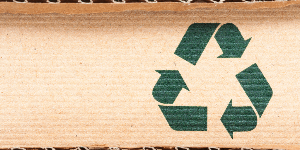 recyceln Behälter Kopieren Raum natürlich Umgebung Grün Ökologie