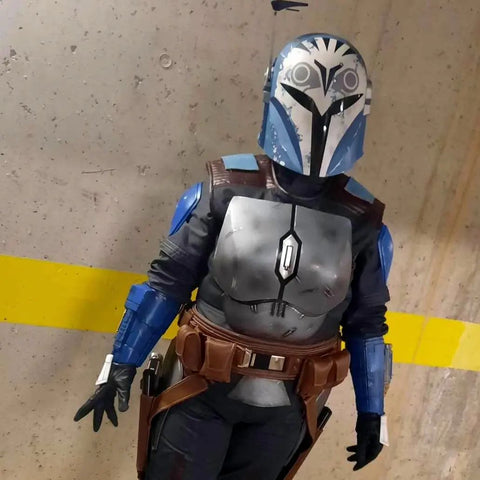 Hi ! here's my Bo Katan Cosplay. I made everything with EVA Foam