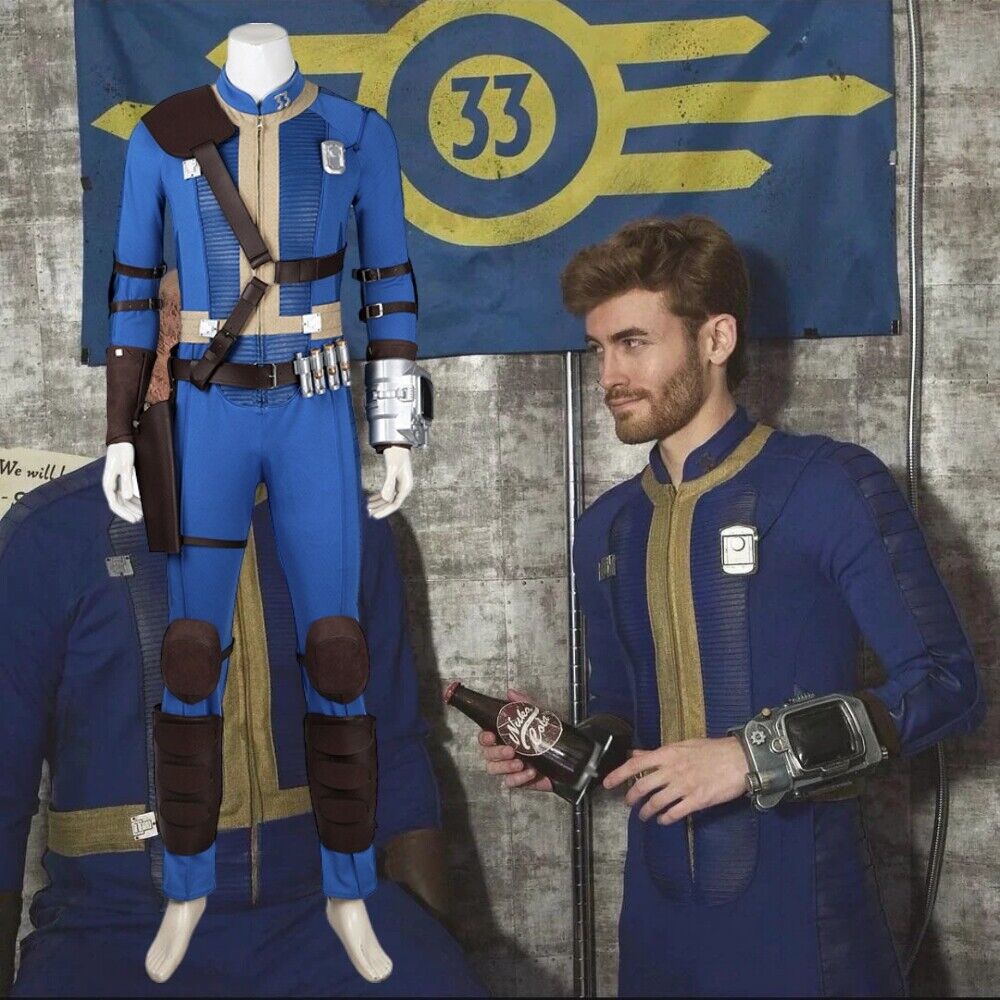 Xcoser Fallout Hank Cosplay Costume Outfit