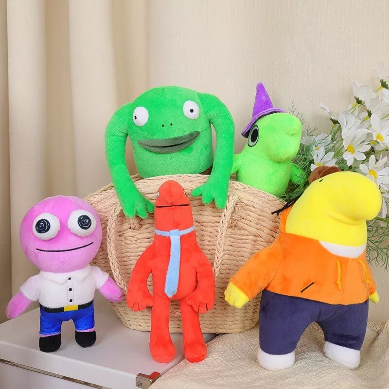 【Special deal，Minimum delivery of two】2024 Smiling Friends Charlie Mr Frog Pim Pimling Plush Doll Toys Soft Plushies