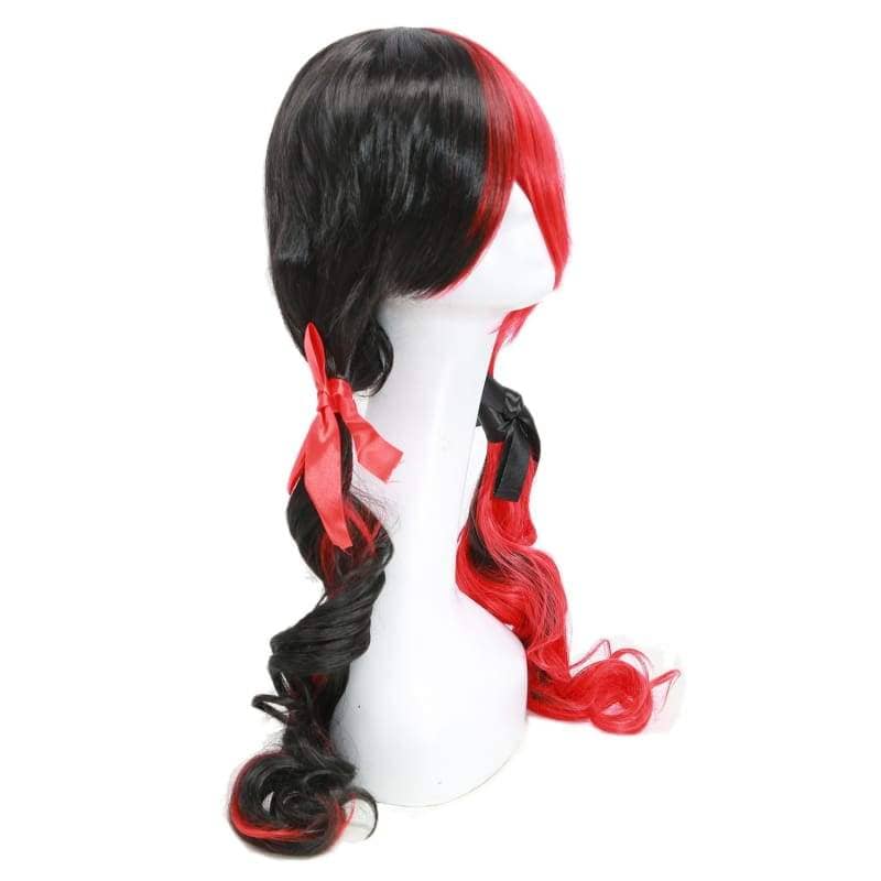 red long wig halloween