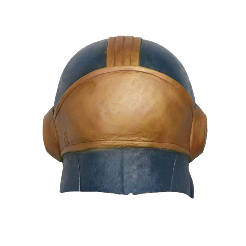 XCOSER Avengers: Infinity War Cosplay Thanos Dark Blue & Gloden Latex Mask Accessory Helmet- Xcoser International Costume Ltd.