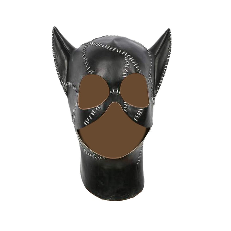 Xcoser Catwoman Latex Mask Batman Return Cosplay - Best By Xcoser