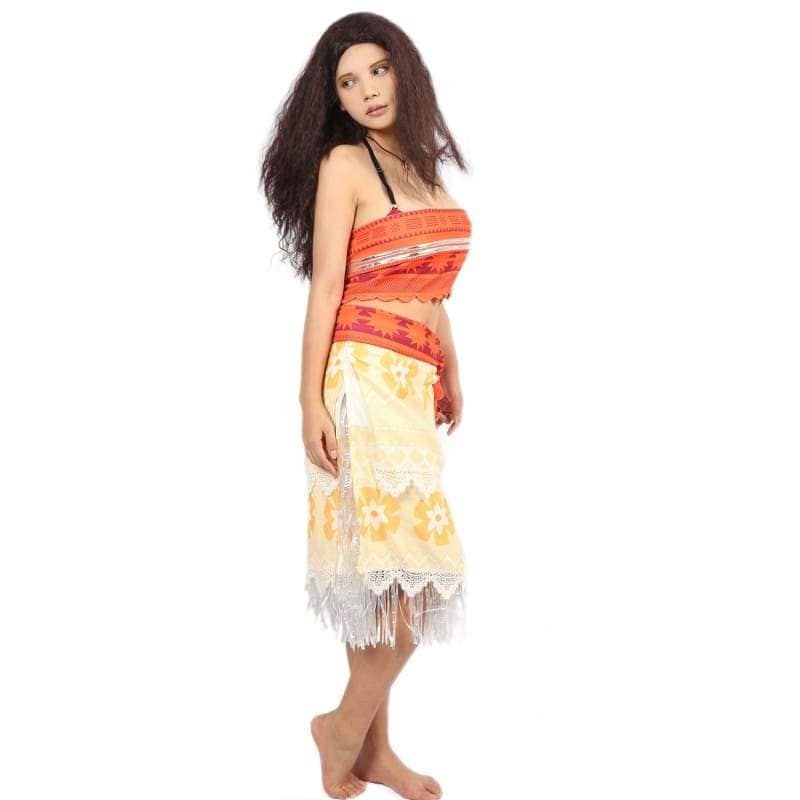 Xcoser Moana Waialiki Cosplay Costume Pastoral Style Full Set Outfits For Adult Women