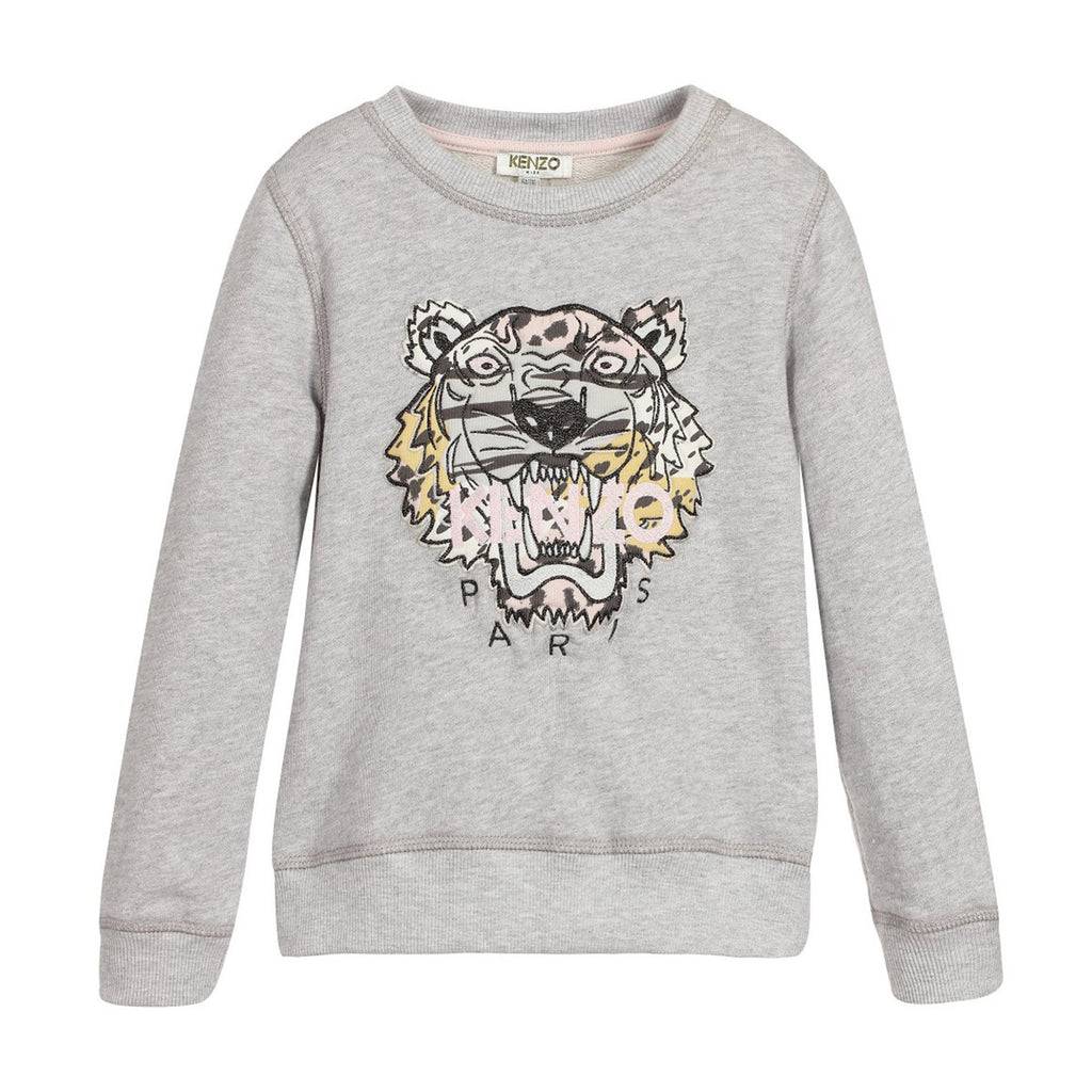 kenzo grey tiger sweatshirt