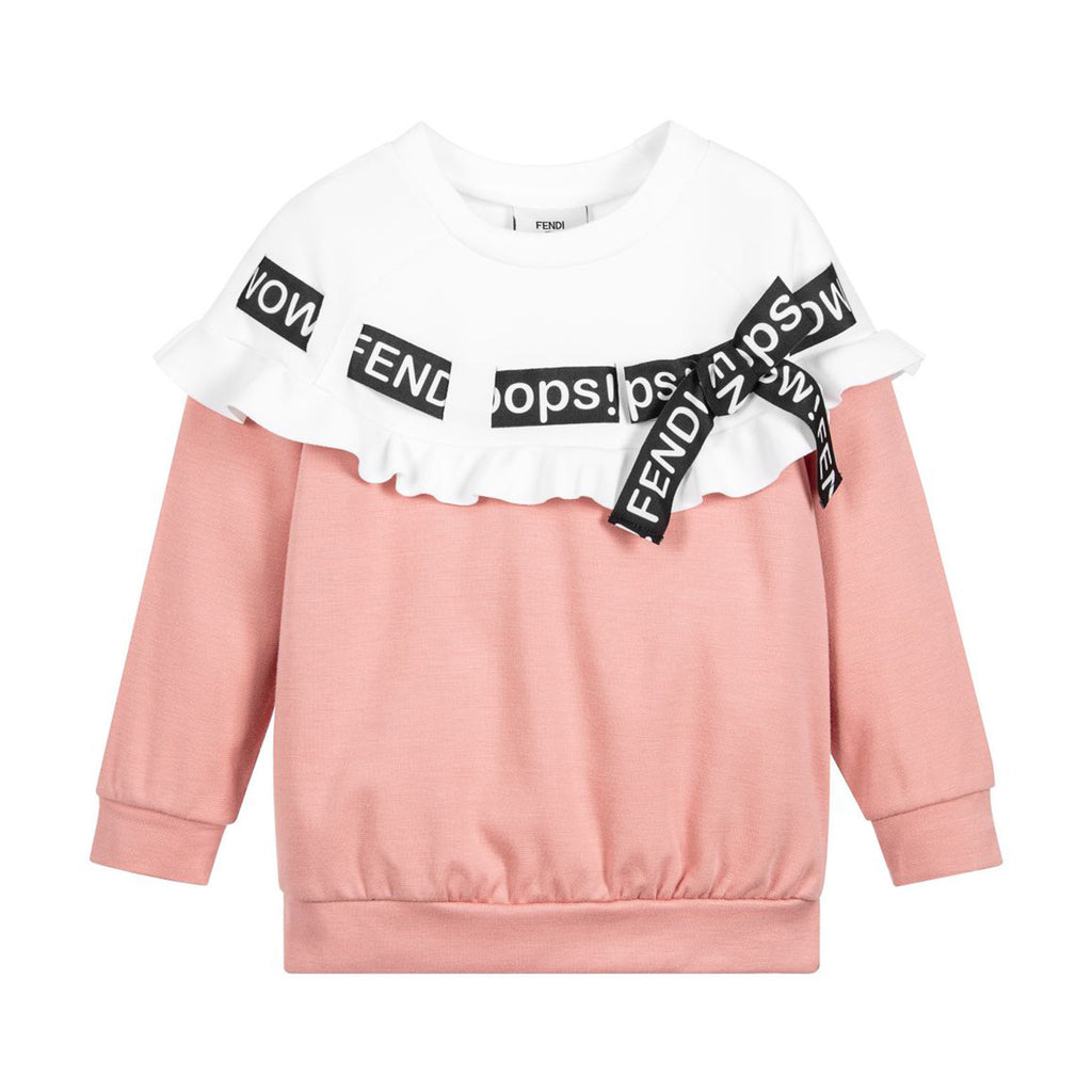 fendi pink sweatshirt