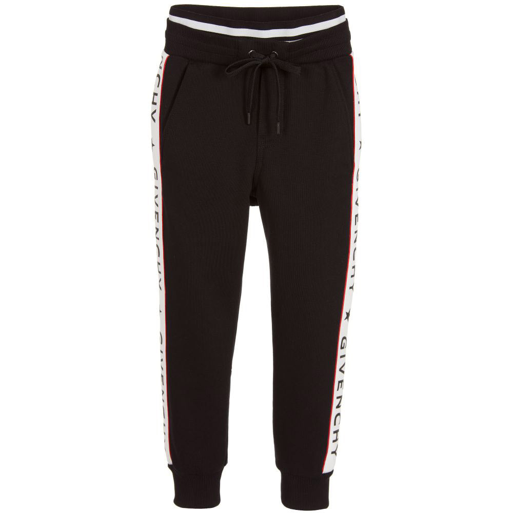 black track pants for kids