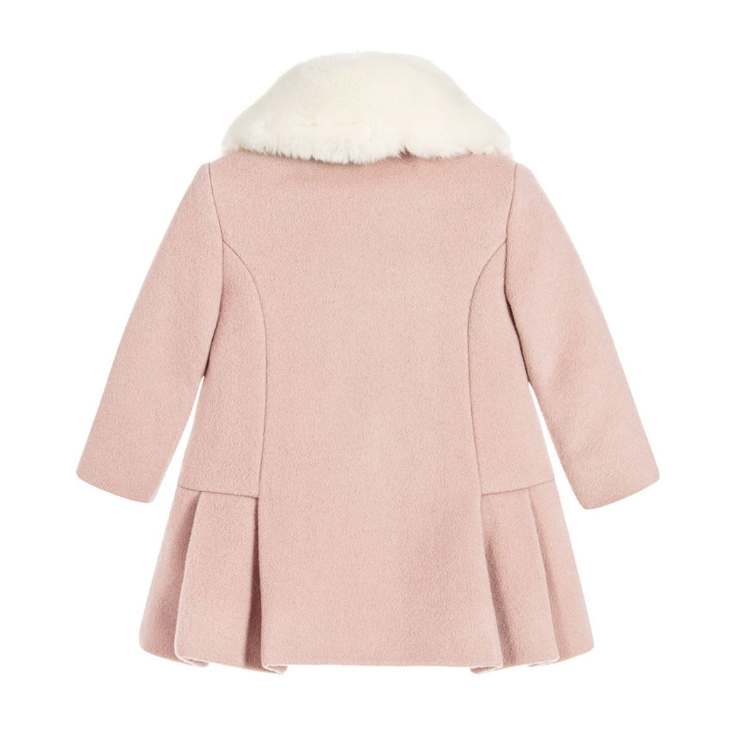 fur collar pink