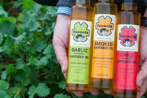 Our Gold Awarded Trio of Flavoured Rapeseed Oil for Cooking