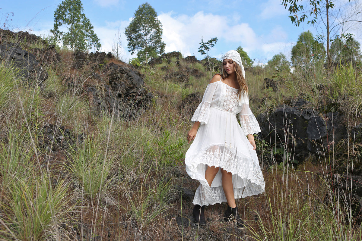 Tulle and Batiste - Fairy Love Maxi Dress - White