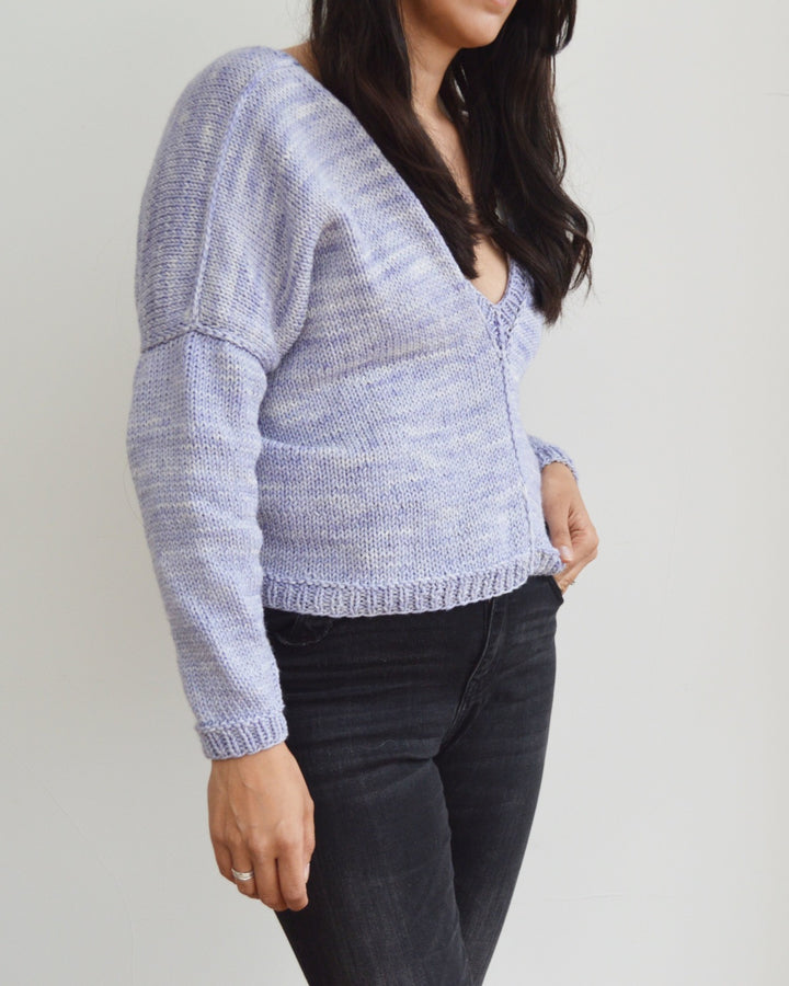 Viola Sweater - Downloadable Knitting Pattern – KNIT SAFARI