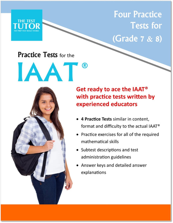 Iowa Algebra Aptitude Test IAAT Practice Test The Test Tutor