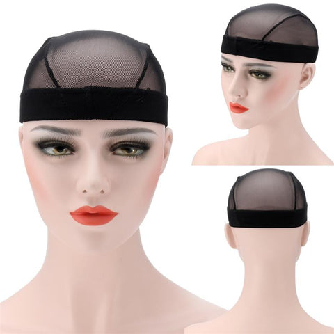 Dome Wig Cap Black | Make Your Own Wig | Breatheable Stretchable ...