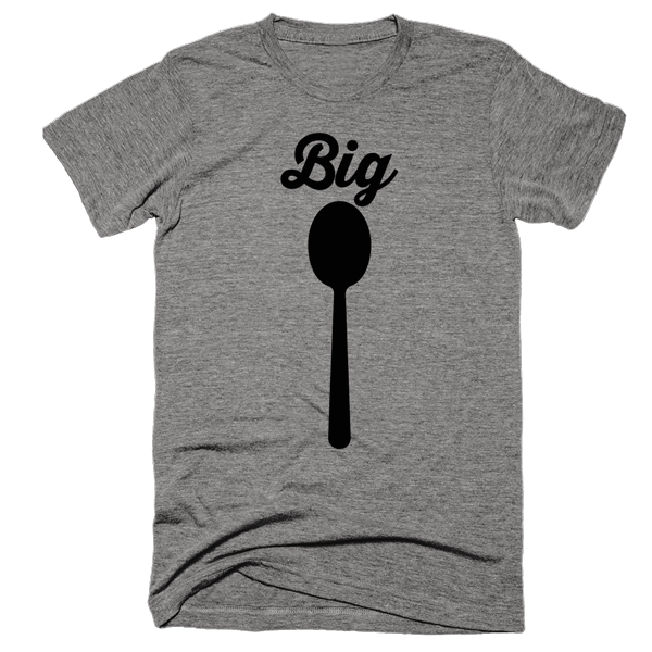 Big Spoon | Unisex Gray T-Shirt | Eternal Weekend - 1