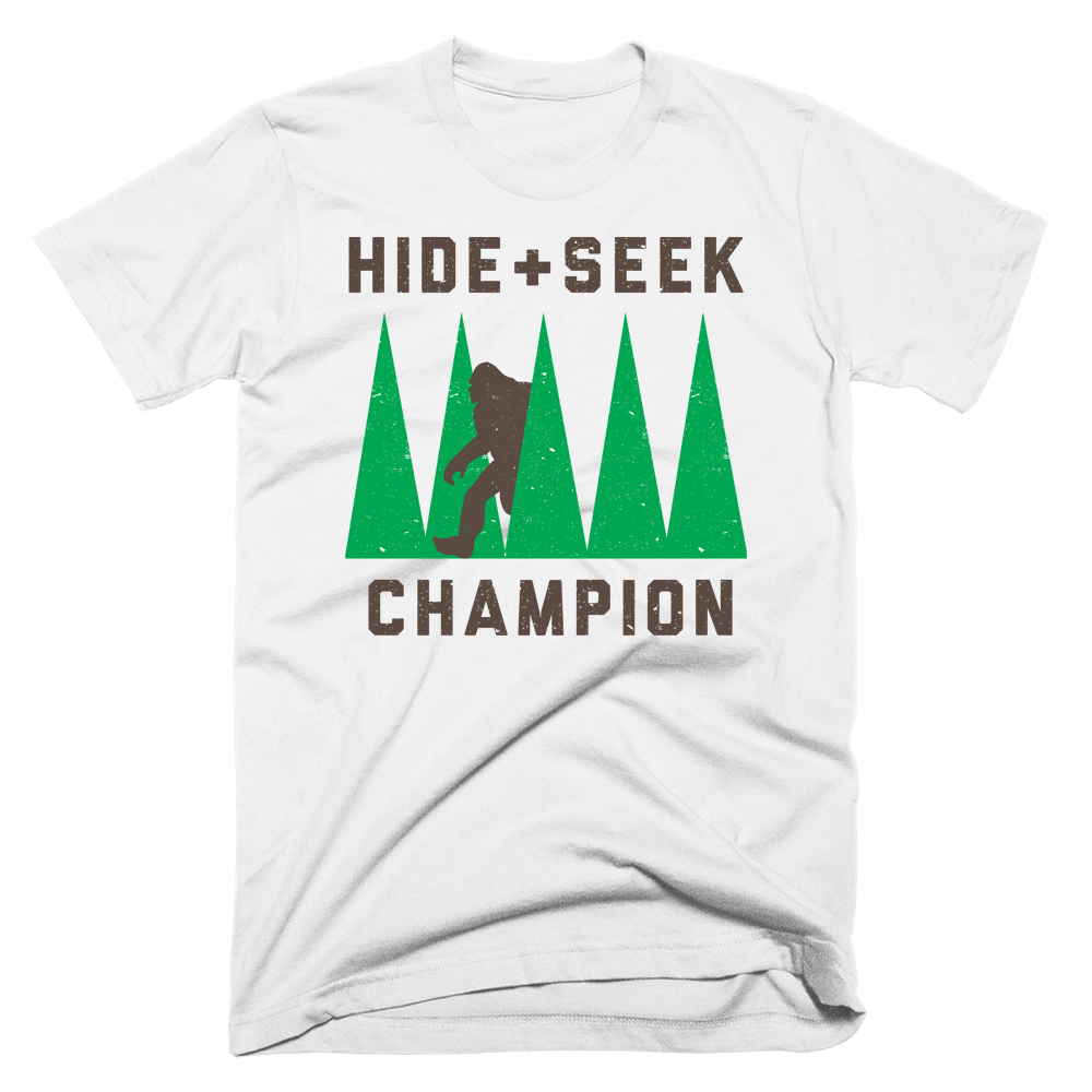 hide and seek champion t shirt