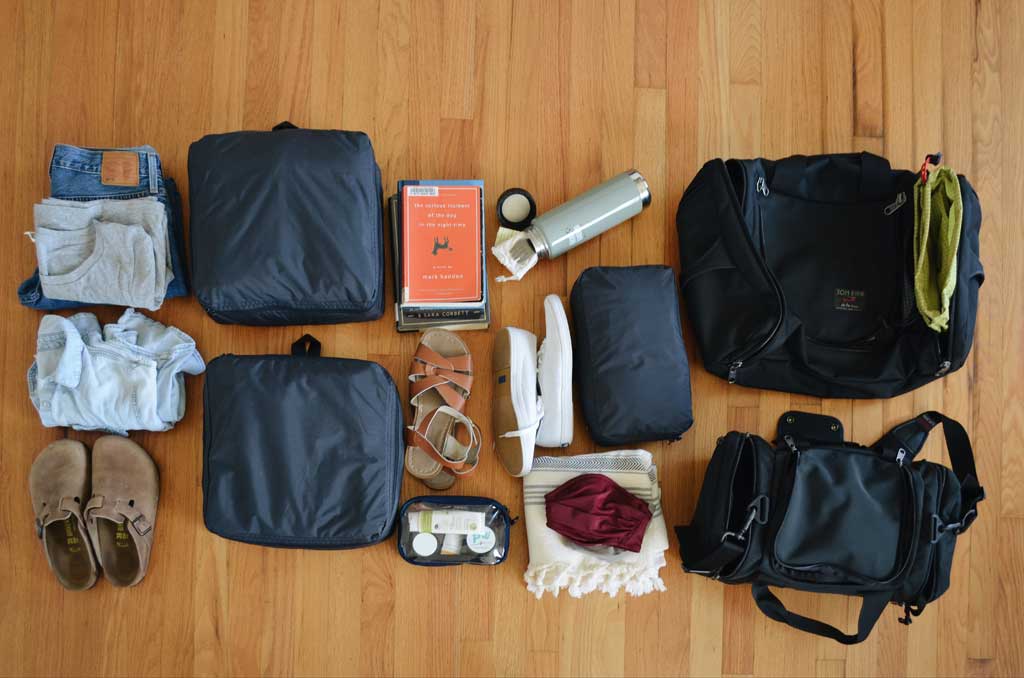 Jenn's Road Trip With The Aeronaut 45 Travel Bag Packing List | TOM BIHN