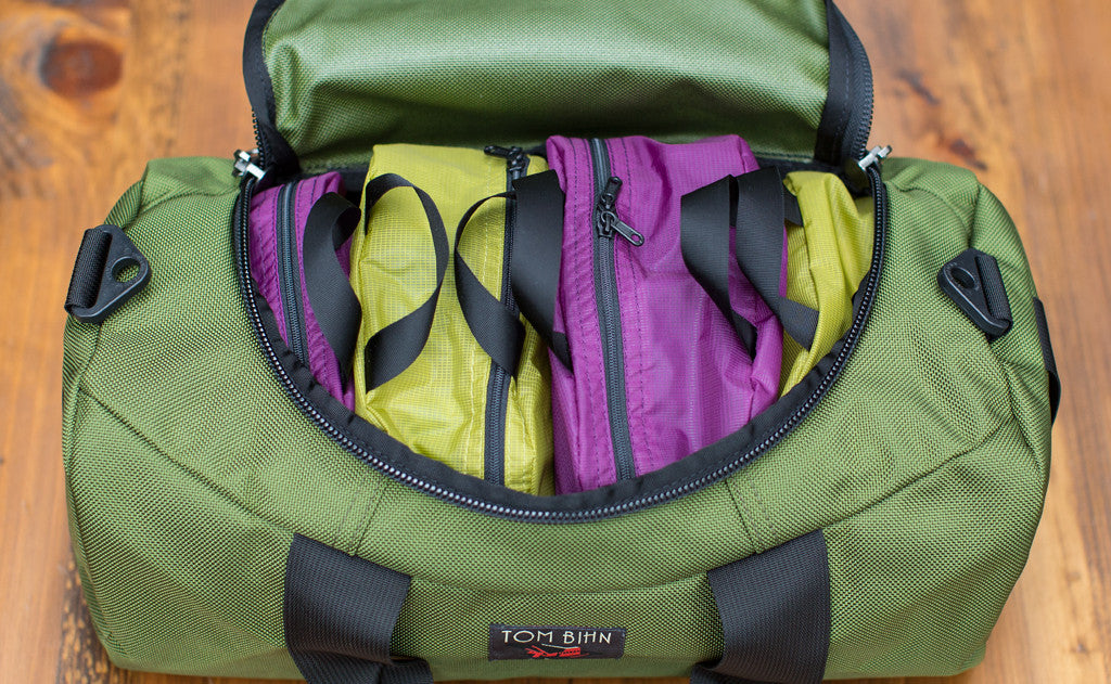 duffel bag packing cubes