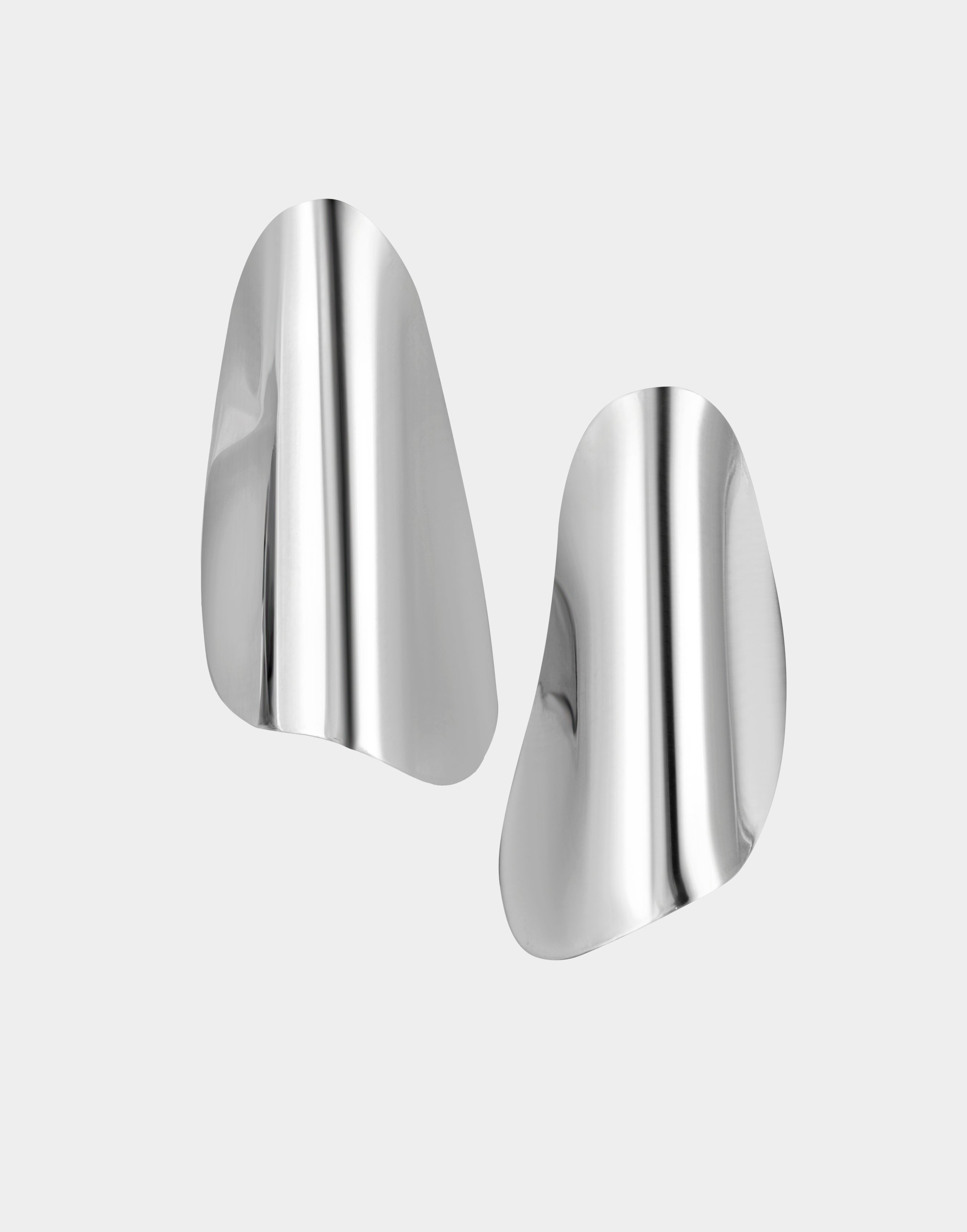 Bend Architect Earrings | Sterling Silver