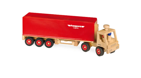 Fagus wooden semi trailer